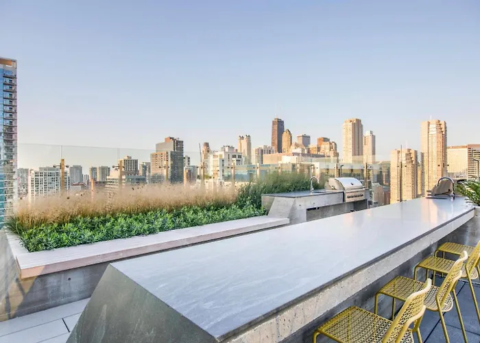 River North 1br W Gym Pool Roof Nr Riverwalk Chi-819