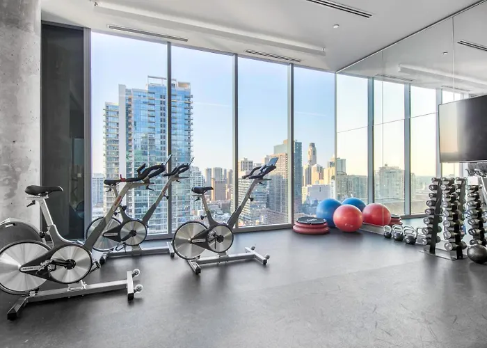 River North 1br W Gym Pool Roof Nr Riverwalk Chi-819 Apartment *